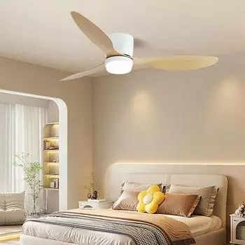 Потолочный вентилятор, светодиодные лампы-вентиляторы 85-265 В 42/52 дюйма, пульт дистанционного управления, гостиная, ресторан, спальня, кабинет, домашний декор, освещение