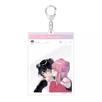 Потому что моей девушки сегодня нет рядом. Брелок в стиле SNS/A