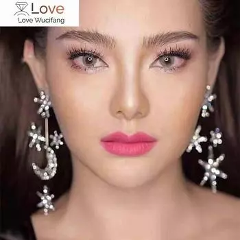 Потрясающие стразы, звезды, луна, подвески, большие серьги-подвески для женщин, распродажа модных ювелирных изделий, женские аксессуары белый