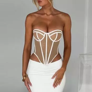 Потрясающий Модный Стильный Нишевый Жилет White M
