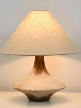 Керамический горшок настольная лампа ретро гостиная дизайнер спальня кабинет современный домашний отель прикроватная керамическая настольная лампа