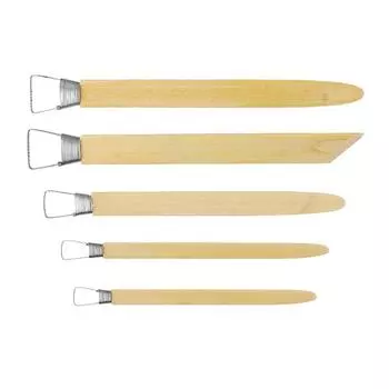 Pottery Sculpting PCS 5 Set Carving Clay Tools Scraper Craft Tool Sculpture