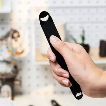 Pottery Tool Double-headed Scraper Black Carbon Steel Clay Carving Ceramic Blank Texture Carving Modeling Clay Sculpting Tools small