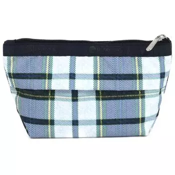 Pouch 2724 SMALL SLOAN COSMETIC U298 DEEP BLUE TARTAN [LeSportsac] [item]