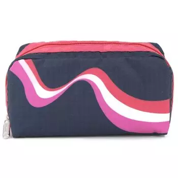 Pouch 6511 RECTANGULAR COSMETIC HB25 RETRO WAVES RECT COSM [LeSportsac] [item]