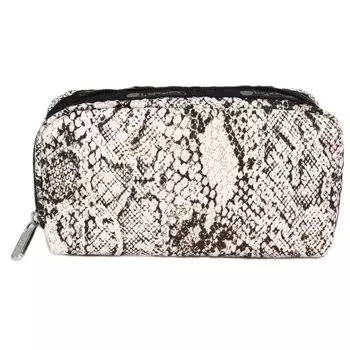 Pouch 6511 RECTANGULAR COSMETIC U275 CLASSIC PYTHON IVORY [LeSportsac] [item]