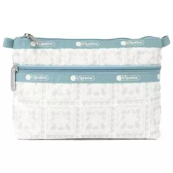 Pouch 7105 COSMETIC CLUTCH H110 GEOMETRIC LACE [LeSportsac] [item]