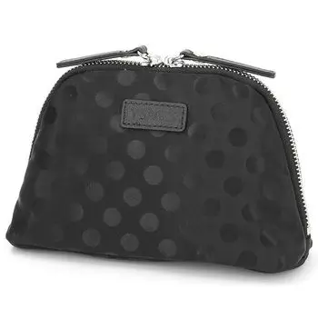 Pouch Dot Jacquard Cosmetic Pouch Y410193SC Black [Isaac] (10)