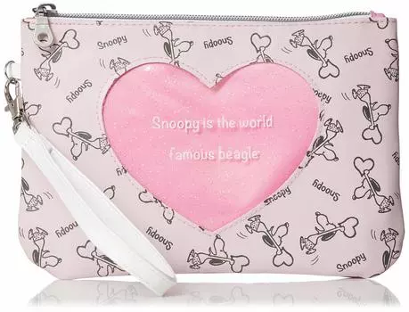 Pouch Pen Case Pink [Snoopy] spr-369b Women s (370)