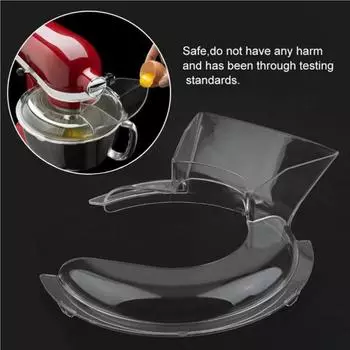 Pouring Shield Durable Stand Mixers Spare Parts Replacement Pouring Cover Anti-splattering Splash Shields for Kitchen