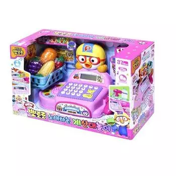 Поющая кассовая игра Pororo, смешанные цвета, популярные корейские игрушки