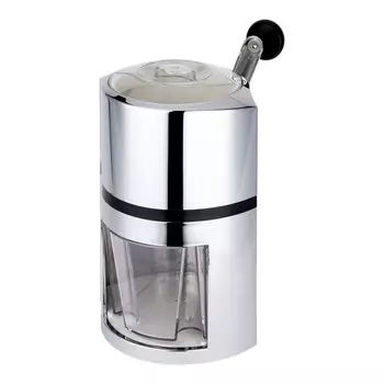 ПОВСЕДНЕВНЫЙ ПРОДУКТ Дробилка для льда Лом Просто поверните ручку Прочный, устойчивый к ржавчине Дробленый лед Нарезанный лед Строганный лед Домашний напиток Домашнее использование серебряный