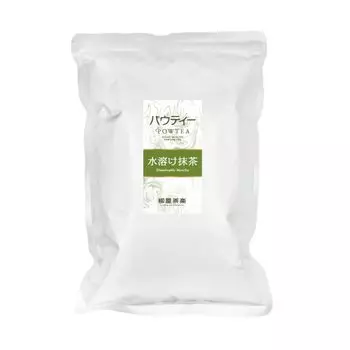 Pow Tea Water Dissolved Matcha 1 кг Коммерческое производство [Порошок матча] [Растворимый чай] [Порошкообразный чай] [Для кондитерских изделий] [Для использования] [Для сладостей]