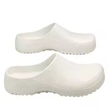 Поварские тапочки мужские гостиничные ресторанные большие водонепроницаемые и маслостойкие поварские туфли модные чехлы для обуви медсестры 36-37 белый