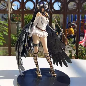 Повелитель III Альбедо Со-бин Вер. Аниме Фигурка Альбедо ПВХ Фигурка Игрушки Повелитель Статуя Коллекция Модель Кукла Подарок 21см