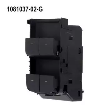 Power Glasses Switch Plastic Power Glasses Switch Fitment For Tesla Front Left Matte Black 1081037-02-F 1081037-02-G CHINA