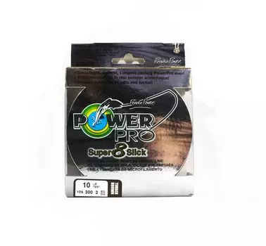 Power Pro Super 8 Slick Spectra Line 10 фунтов на 300 ярдов, коричневый (0459) коричневый