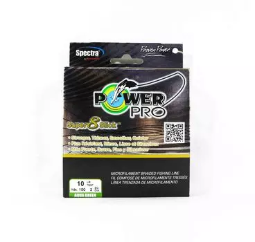Power Pro Super 8 Slick Spectra Line 10 фунтов на 150 ярдов, зеленый (0619) зелёный