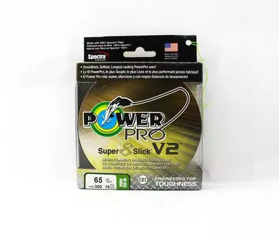 POWER PRO Super 8 Slick Version 2 Spectra Line 65 фунтов от 300yds Aqua (8691) цвет морской волны
