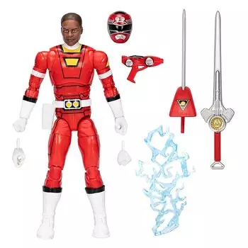 Power Rangers Lightning Collection Turbo Red Ranger 6 дюймов коллекционная фигурка премиум-класса игрушки с аксессуарами Целевой возраст 4 года и старше