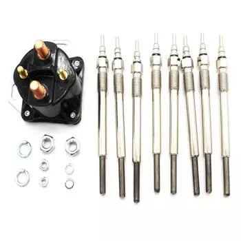 Power Stroke Diesels Pickup Relays Соленоид и свеча накаливания DY838 DY861 1825931C1 1825931C2 Для 7.3L F-350 F-450 F-590 F-600