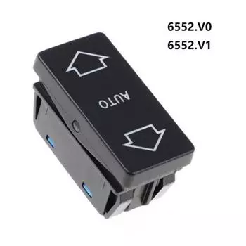 Power Window Control Switch Button 6552.V0 6552.V1 For Peugeot 106 1991-2003