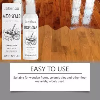 Powerful Mop Soaps With Concentrated Formulas Anti-Odor Powerful Floor Cleaner For Living Room 1pc