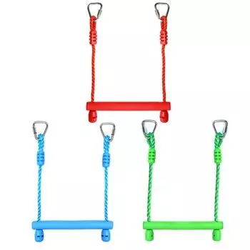 Повесьте крытую игровую площадку на открытом воздухе, игровой комплект, разные цвета, качели в виде обезьяны, физические фитнес-тренажеры Style D(Random Color-1PC)