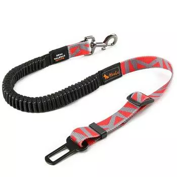 Поводок для домашних животных 1 шт., переноска для кошек и собак, автомобильная безопасность, эластичный, выдвижной, взрывобезопасный, для собак, для прогулок на свежем воздухе