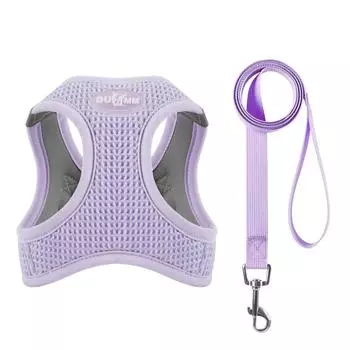 Поводок для домашних животных, не ломающийся, регулируемый, нагрудный ремень для домашних животных, мягкий, дышащий, жилетного типа, комплект для груди и спины для маленьких собак и кошек XXS