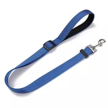 Поводок для дорожного движения 120 см, регулируемый прочный поводок для собак, прочный короткий поводок для собак средних и крупных собак