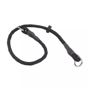 Поводок для дрессировки собак из нейлона, поводок-удавка для дрессировки собак, веревка для прогулок на свежем воздухе, дрессировка, управление S 45cm/18in