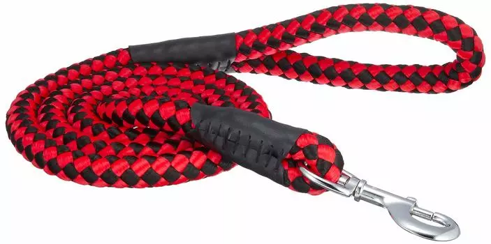 Поводок для прогулок Doggyman многоцветный для очень крупных собак 19 мм