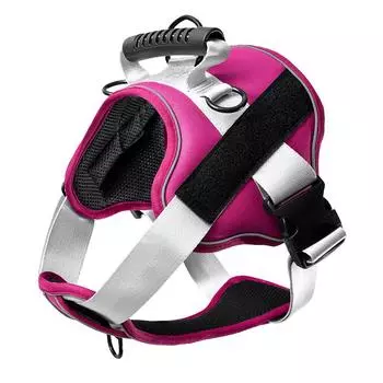 Поводок для собак для больших, средних и маленьких собак, нагрудный ремень, удобный и дышащий, светоотражающий поводок для собак для ночного ношения, товары для животных XS -