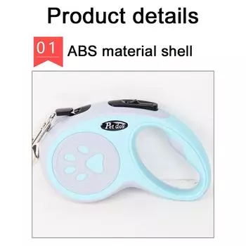 Поводок для собак и кошек, растягивающийся поводок для собак, поводок для прогулок с питомцами, прочный, не спутывающийся, рулетка для прогулок с щенками 3M розовый