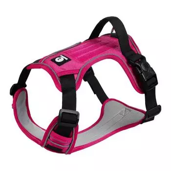 Поводок для собак можно поднять, взрывобезопасный и быстрый поводок для собак среднего и большого размера, шлейка для собак на грудь и спину M (15-14 kg)