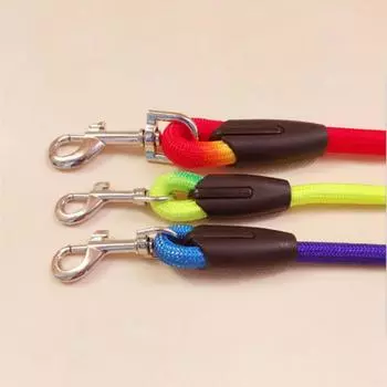 Поводок для собак Прочный, подходит для прогулок и дрессировки Простота в эксплуатации Удобный стильный дизайн Модный нейлоновый ремень для дрессировки 1