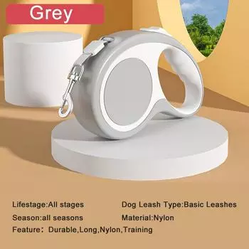Поводок для собак, выдвижной ошейник-рулетка для маленьких и больших собак, аксессуары, регулируемый, прочный, для прогулок, походов, веревка для бульдога 3 м, 5 м, 8 м, 50 кг 3m-15kg