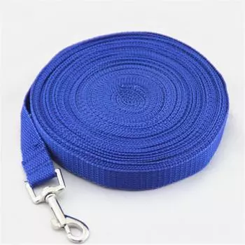 Поводок для собаки, длинный поводок для послушания, тренировочный поводок для ног, ошейник на голову, товары для домашних животных синий