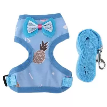 Поводок для выгула домашней курицы, тренировочный, регулируемый ремень, поводок M Розовый S