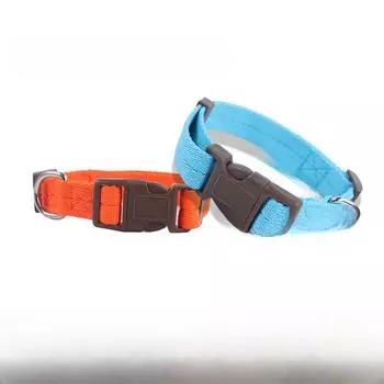 Поводок и ошейник для собак с защитой от удушения для маленьких и больших собак, предотвращение побегов XS-1cm оранжевый