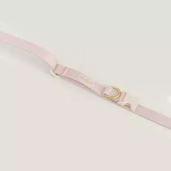 Поводок Lirica для собак из сахарной ваты, нежно-розовый