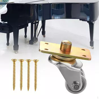Поворотное колесо, ролик для фортепиано, сменное оборудование, подвижный универсальный стержень для