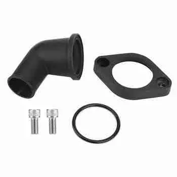 Поворотный на 15 градусов корпус термостата, водяная горловина, подходит для двигателей SBC и BBC Chevy 283 302 305 327 8459BK