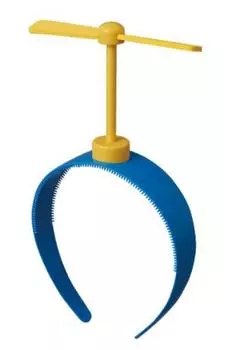 Повязка для волос Doraemon Takecopter синяя Fujiko Fujio Museum Limited (Для взрослых) Ф. синий