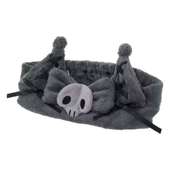 Повязка для волос Marushin Sanrio Kuromi Midnight Black Face Wash Makeup Free Size Girls Character 3825001800