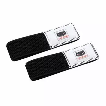 Повязка на брюки CAT EYE с яркой светоотражающей лентой, черная, велосипедная