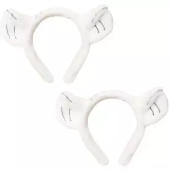 Повязка на голову Bertpol Life Four Cuts Amusement Park Party, Белый тигр, 2 шт.