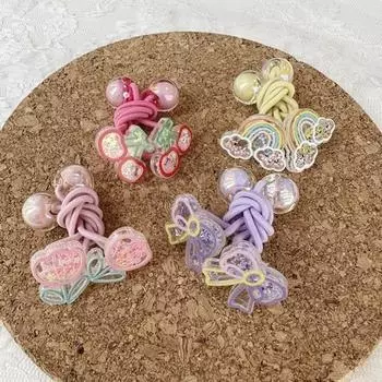 Повязка на голову Bisol Girls Lovely Parts Bell, набор из 4 видов x 2 шт., популярный персонаж в Корее