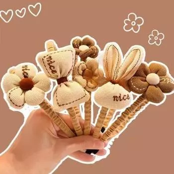 Повязка на голову для девочек, 3D цветок, бант, декор в виде кролика, противоскользящая легкая детская повязка для волос, головные уборы, аксессуары для волос, подарок на день рождения B